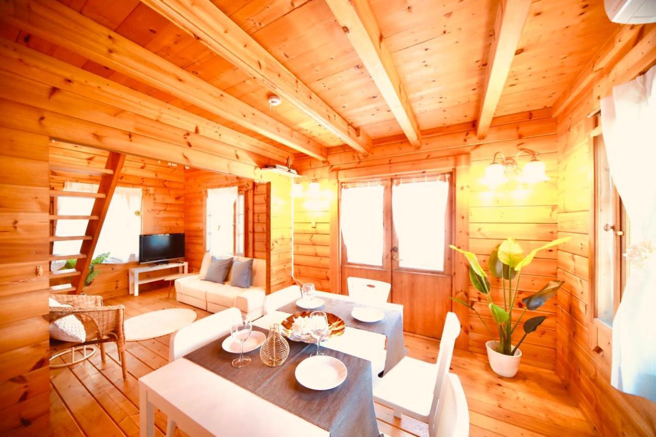 فيلا Awaji Seaside Log House In Goshiki 1 Sumoto المظهر الخارجي الصورة