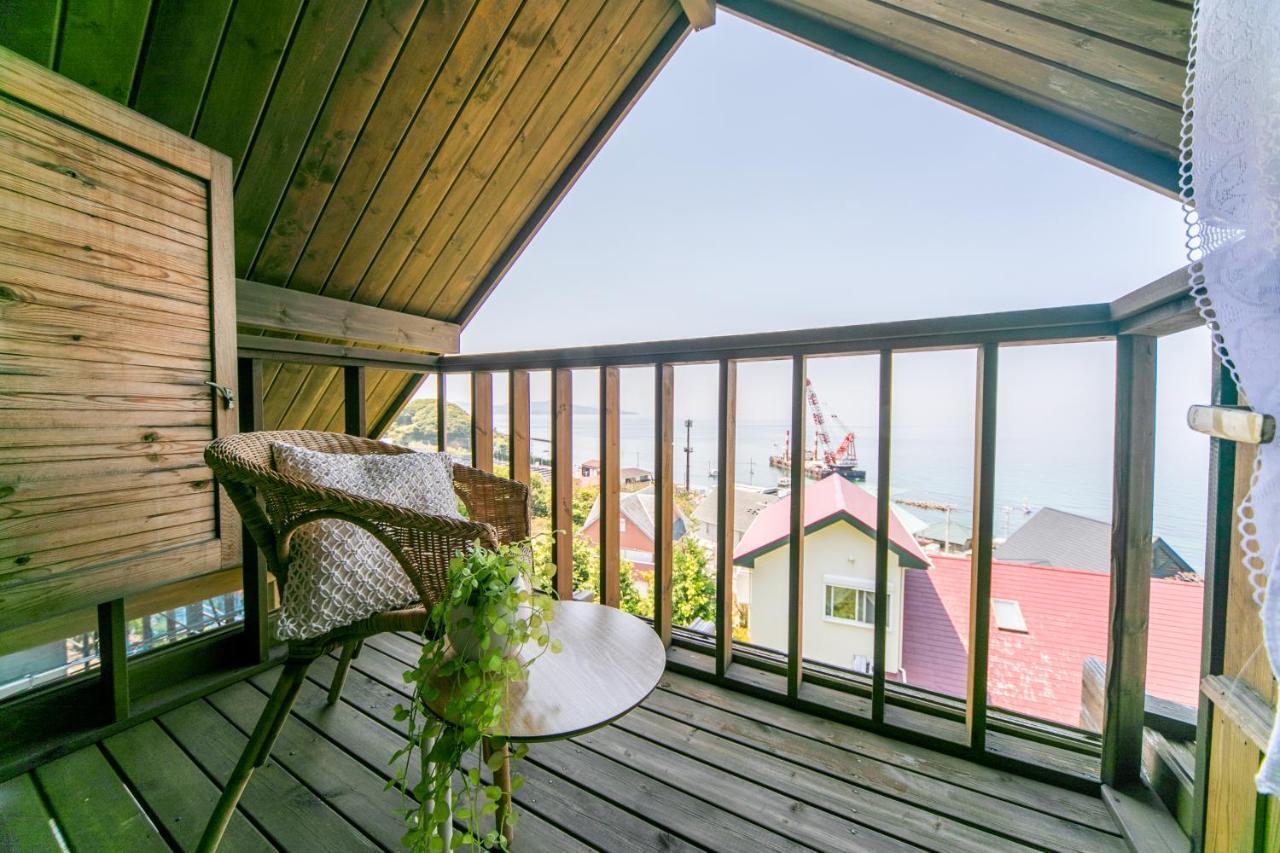 فيلا Awaji Seaside Log House In Goshiki 1 Sumoto المظهر الخارجي الصورة