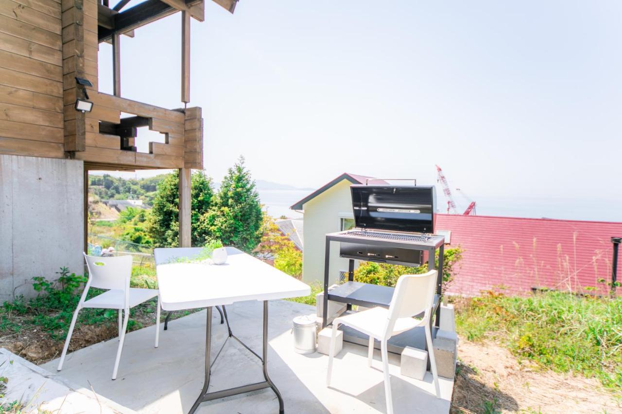 فيلا Awaji Seaside Log House In Goshiki 1 Sumoto المظهر الخارجي الصورة