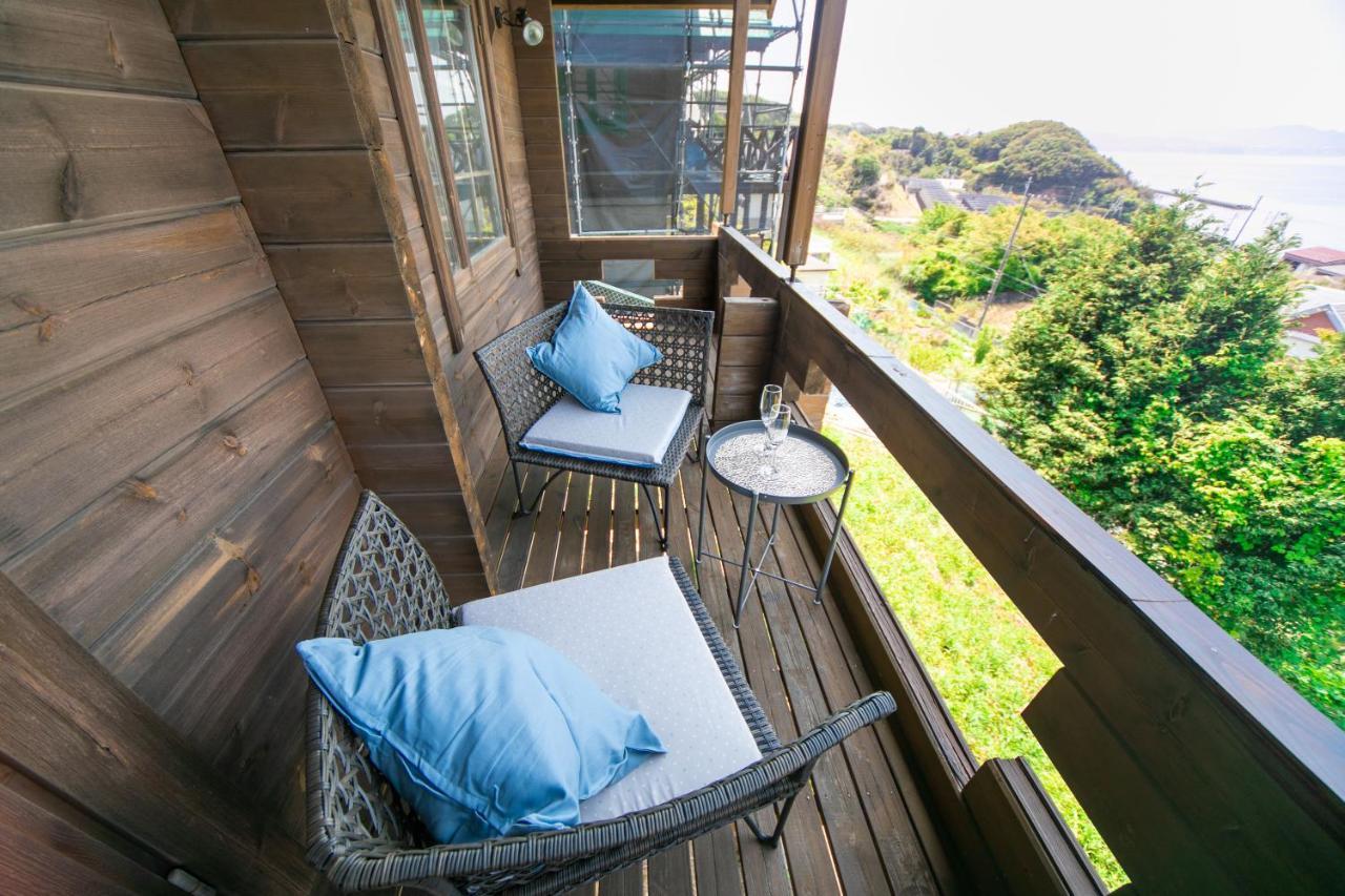فيلا Awaji Seaside Log House In Goshiki 1 Sumoto المظهر الخارجي الصورة